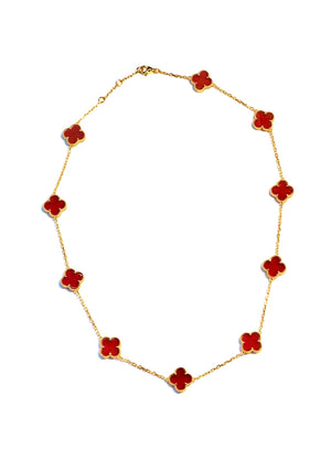 Red Carnelian short necklace